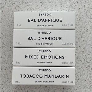 Byredo Fragrance Trio - Elegant White Packaging